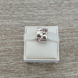 Chamilia • Lilac Hearts Charm